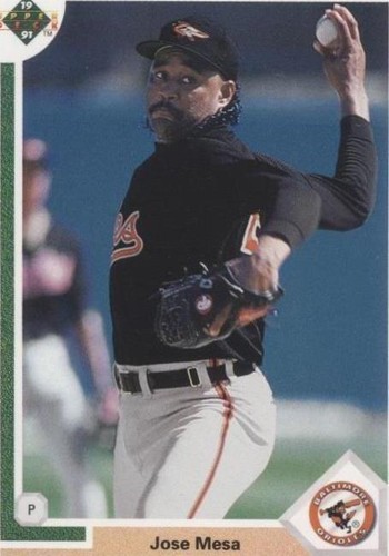 1991 Upper Deck - Jose Mesa #703