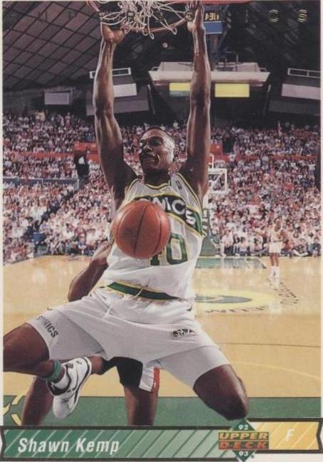 1992-93 Upper Deck Internacional Español - Shawn Kemp #243