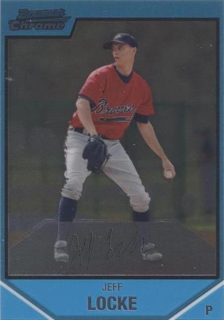 2007 Bowman Chrome - Jeff Locke #BC220