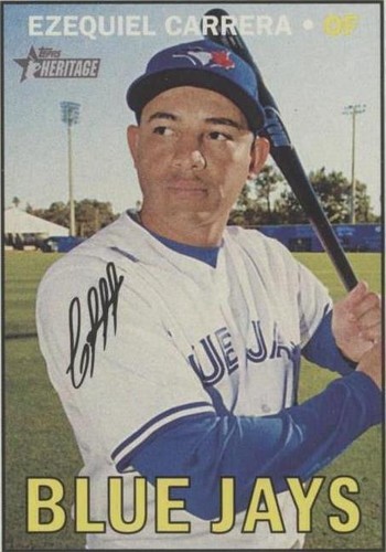 2016 Topps Heritage High Number - Ezequiel Carrera #530