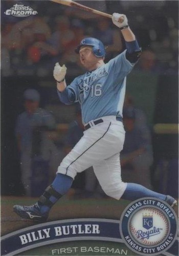2011 Topps Chrome - Billy Butler #46