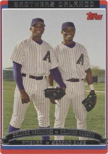 2006 Topps - Orlando Hernandez Orlando Hudson #648