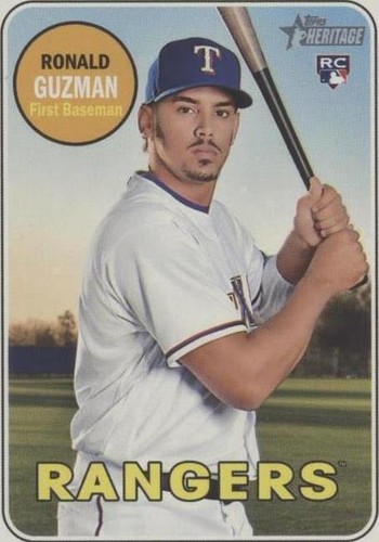 2018 Topps Heritage High Number - Ronald Guzman #611