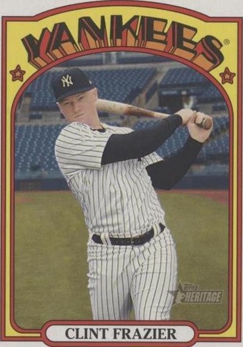 2021 Topps Heritage - Clint Frazier #468