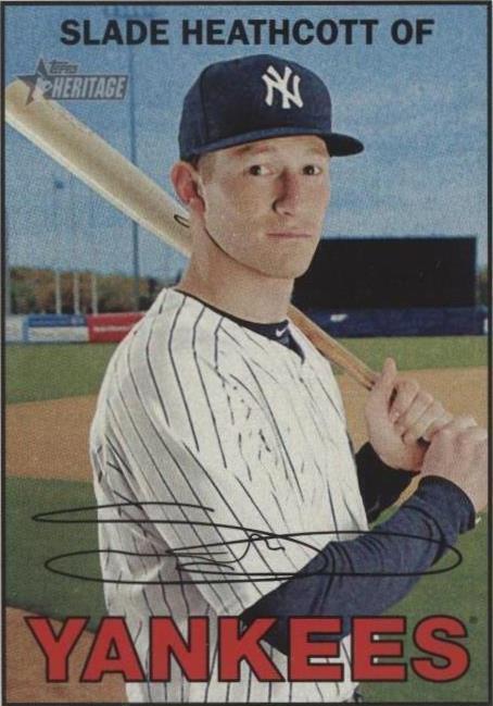 2016 Topps Heritage - Slade Heathcott #288