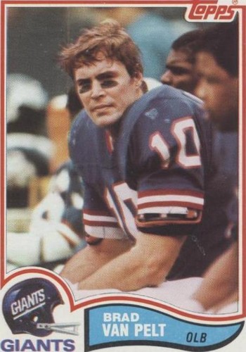 1982 Topps Brad Van Pelt #436