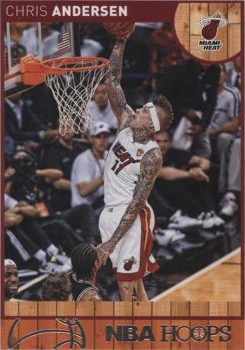 NBAカード　Chris Andersen nationaltreasures Amazon.com: 2015-16 Select Basketball Courtside SSP #282