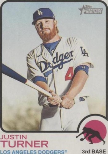 2022 Topps Heritage - Justin Turner #383