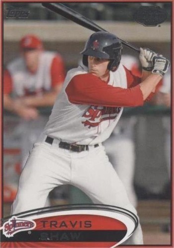 2012 Topps Pro Debut - Travis Shaw #195
