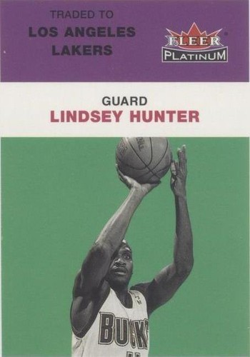 2001-02 Fleer Platinum - Lindsey Hunter #117
