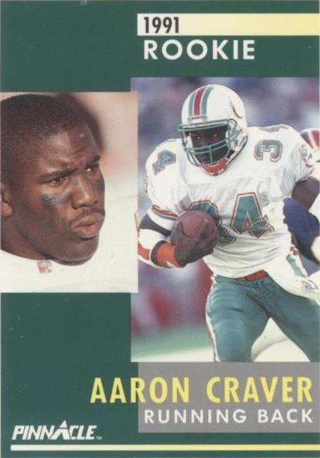 1991 Pinnacle Aaron Craver #295