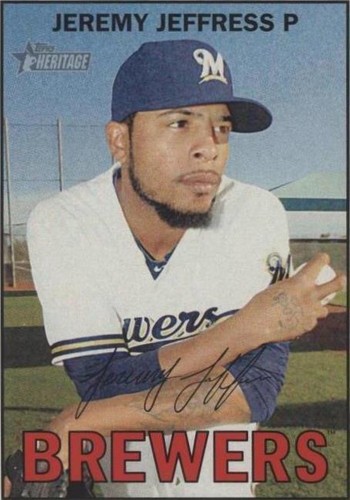 2016 Topps Heritage - Jeremy Jeffress #133