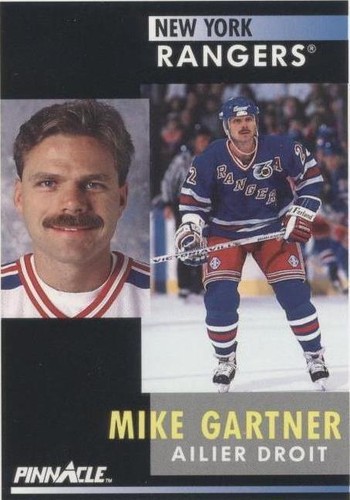 1991-92 Pinnacle French - Mike Gartner #202