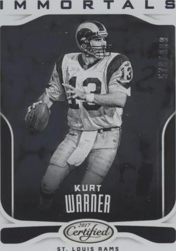 2017 Panini Certified Kurt Warner #107