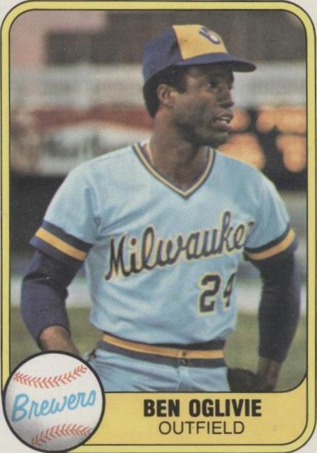 1981 Fleer — Бен Огливи No508