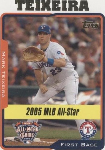 2005 Topps Updates & Highlights - Mark Teixeira #UH181