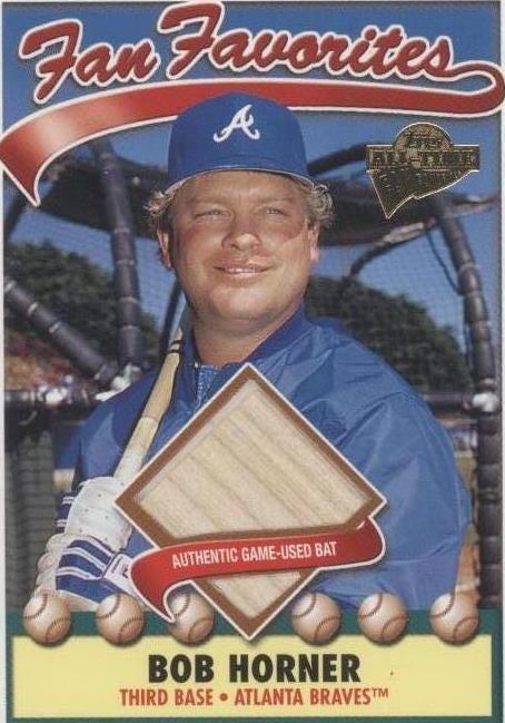 2003 Topps All-Time Fan Favorites - Bob Horner #FFR-BH
