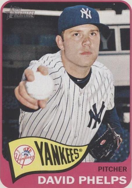 2014 Topps Heritage High Number - David Phelps #H570