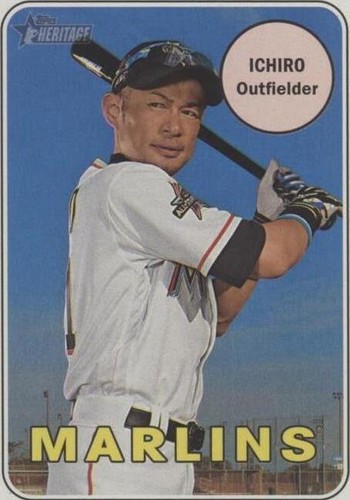 Apple - しにちろー Ichiro 2025 Topps Heritage TTY-17 Through The Years | eBay