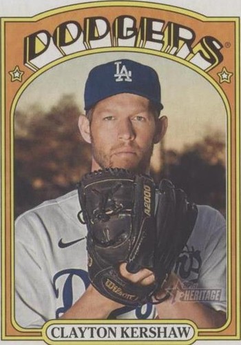 2021 Topps Heritage - Clayton Kershaw #37