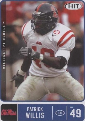 2007 SAGE Hit Patrick Willis #49
