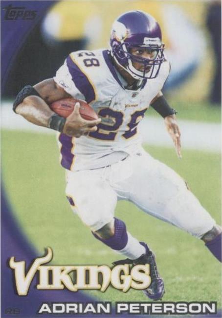 2010 Topps Adrian Peterson #10
