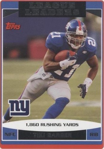 2006 Topps Tiki Barber #282