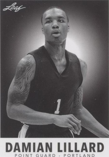 2012-13 Leaf Metal - Damian Lillard #4