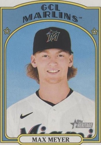 2021 Topps Heritage Minor League Edition - Max Meyer #213
