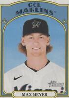 2021 Topps Heritage Minor League Edition - Max Meyer #213