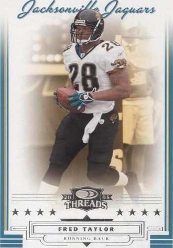 2006 Donruss Threads Fred Taylor #18