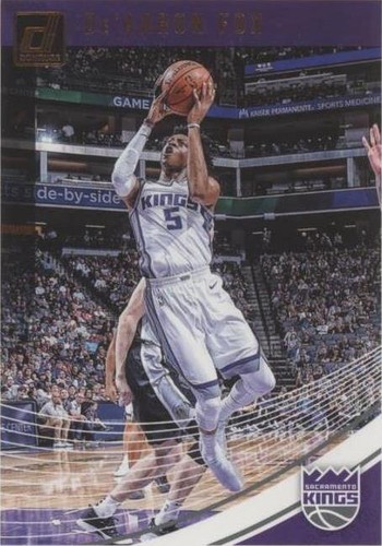 2018-19 Panini Donruss - De'Aaron Fox #51