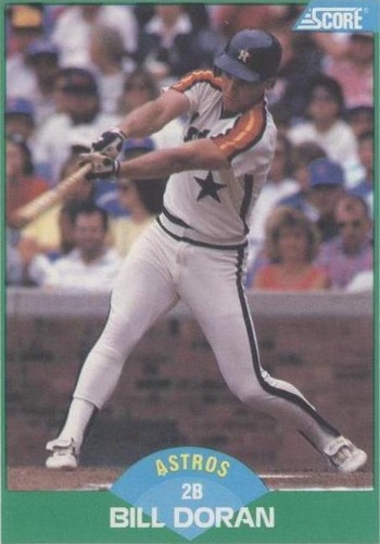 1989 Score - Bill Doran #21