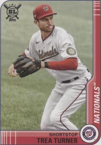 2023 Topps Big League Trea Turner SGC10 Rare Red Foil Parallel SSP
