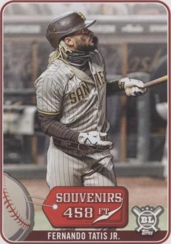 2021topps フェルナンドタティスJr.選手ジャージーカード36枚限定 2021topps フェルナンドタティスJr.選手ジャージーカード36枚