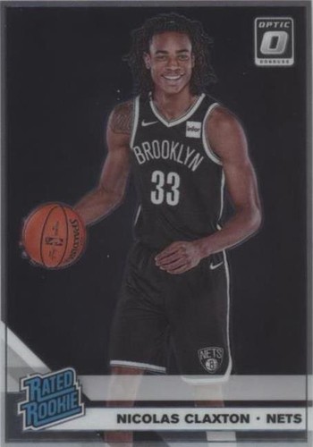 【価格高騰中】NICOLAS CLAXTON 20シリ RC PANINI 7 Card Lot 2019-20 PANINI DONRUSS OPTIC NICOLAS CLAXTON RC