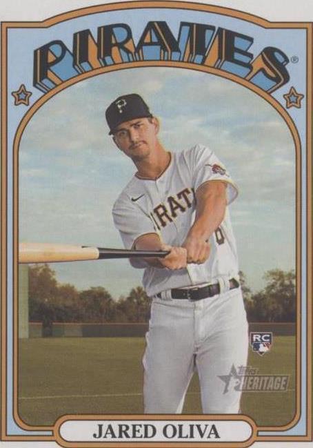 2021 Topps Heritage High Number - Jared Oliva #644