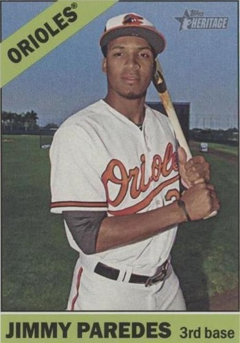 2015 Topps Heritage High Number - Jimmy Paredes #525