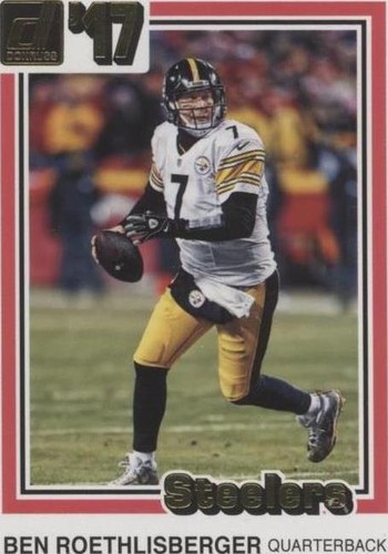 2017 Panini Donruss Ben Roethlisberger #15