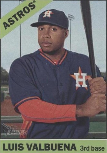 2015 Topps Heritage High Number - Luis Valbuena #679