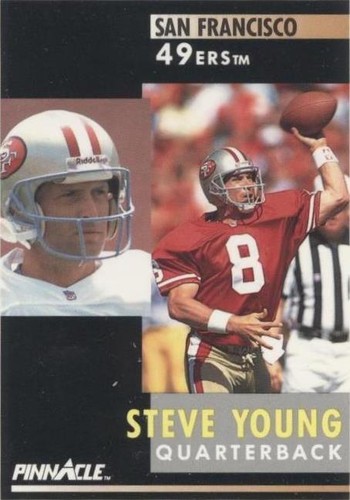 1991 Pinnacle Steve Young #201