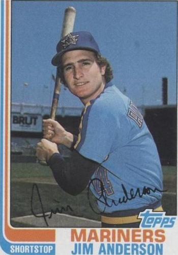 1982 Topps - Jim Anderson #497