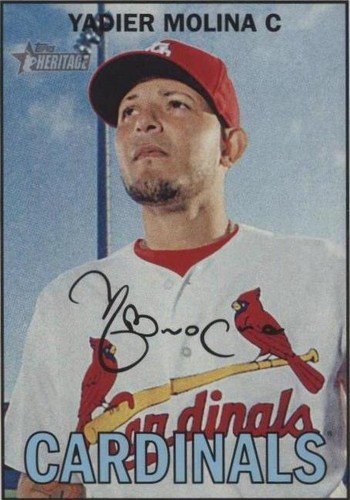 2016 Topps Heritage - Yadier Molina #251