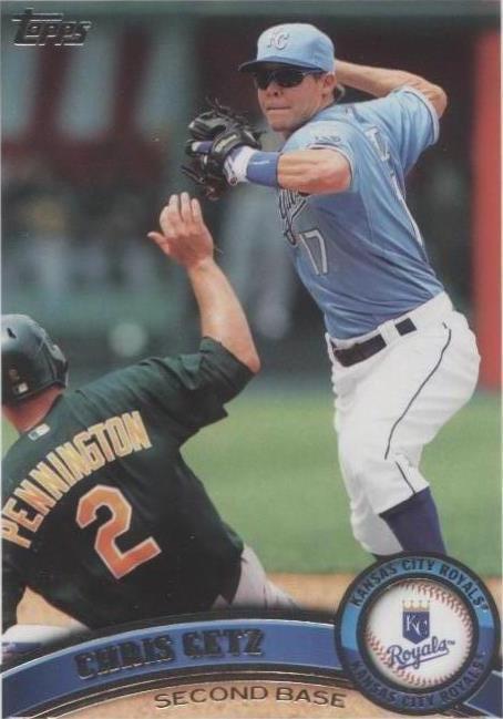 2011 Topps - Chris Getz #654