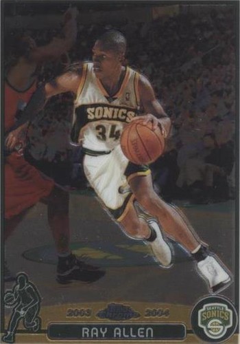 2003-04 Topps Chrome - Ray Allen #48