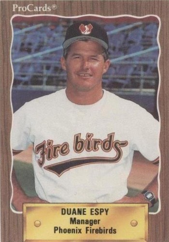 1990 ProCards Minor League - Duane Espy #27