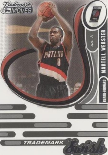 2006-07 Topps Trademark Moves - Martell Webster #TSW-19