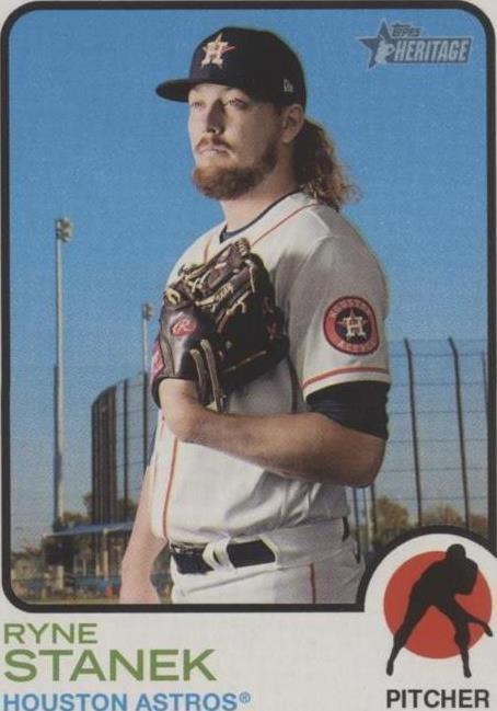 2022 Topps Heritage - Ryne Stanek #449