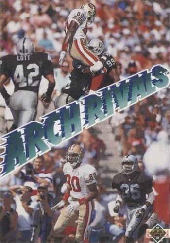 1991 Upper Deck Jerry Rice Terry McDaniel #655