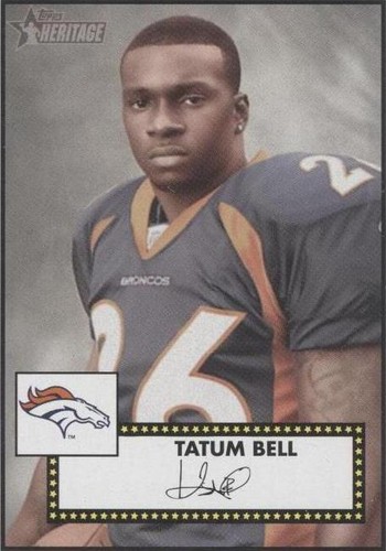 2006 Topps Heritage Tatum Bell #288
